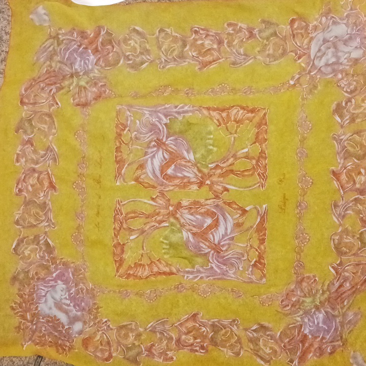 Lalique Paris Twill Silk Scarf
